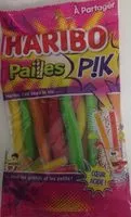 Mängden socker i Haribo Pailles Pik