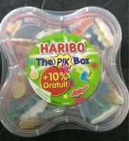 Mängden socker i The pik box