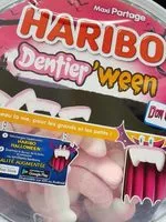 Mängden socker i Dentier’ween