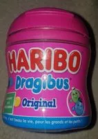 Mängden socker i Dragibus