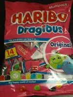 Mängden socker i HARIBO Dragibus