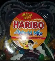 Mängden socker i Haribo World mix