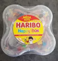 Mängden socker i Haribo happy'box