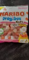 Mängden socker i Dragibus soft vélo Mania