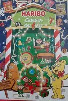 Mängden socker i Haribo L'atelier des fêtes