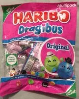 Mängden socker i Dragibus