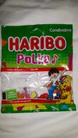 Mängden socker i Haribo polka