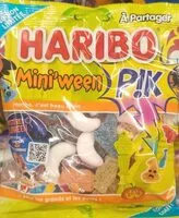 Mängden socker i Haribo Mini'ween