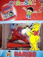 Mängden socker i Bte 30STX40G Carensac Haribo