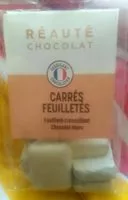 Mängden socker i Carrés feuilletés chocolat blanc