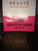 Mängden socker i Palets reduits en sucres