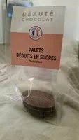 Mängden socker i Palets réduits en sucres Chocolat noir