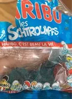 Mängden socker i Les schtroumpfs