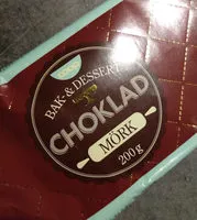 Mängden socker i choklad mörk