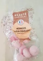 Mängden socker i Meringues Saveur Coquelicot