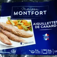 Mängden socker i Aiguilettes Canard Crues Origine France