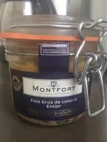 Mängden socker i Foie gras de canard entier