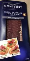 Mängden socker i Magret de canard