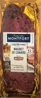 Mängden socker i Magret de canard mariné aux cèpes