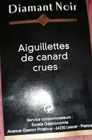 Mängden socker i Aiguillette de canard