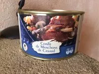 Mängden socker i Confit De Manchons De Canard