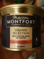 Mängden socker i Foie gras de canard