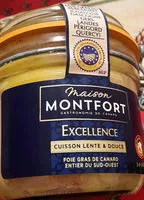 Mängden socker i foie gras de canard entier du sud ouest