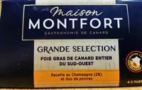 Mängden socker i Foie gras de canard entier du sud-ouest