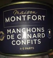 Mängden socker i Manchons de canards confits