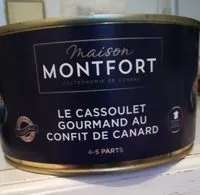 Mängden socker i Cassoulet gourmand au conflit de canard