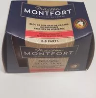 Mängden socker i Bloc de foie gras