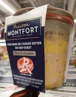 Mängden socker i Foie gras de canard entier du sud ouest au poivre de sarawak