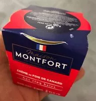 Mängden socker i Crème de foie de canard