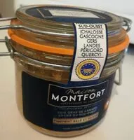 Mängden socker i Foie gras de canard entier du Sud-Ouest