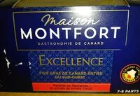 Mängden socker i Excellence - Foie gras de canard entier du sud-ouest