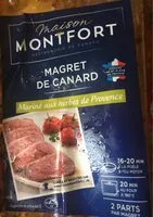 Mängden socker i Magret de canard