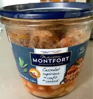 Mängden socker i Cassoulet supérieur au confit de canard