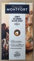 Mängden socker i Cuisse de canard confite du Sud Ouest x1