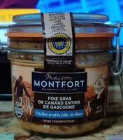 Mängden socker i Foie gras de canard entier de Gascogne