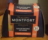 Mängden socker i Bloc de foie gras de canard