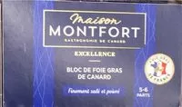 Mängden socker i Bloc de foie gras de canard