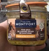 Mängden socker i Foie gras de gascogne