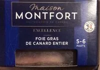Mängden socker i Foie gras de canard entier