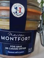 Mängden socker i Foie gras de canard entier