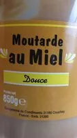 Mängden socker i Moutarde au miel, douce