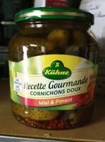 Mängden socker i Cornichons doux