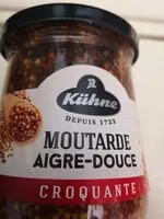 Mängden socker i Moutarde aigre-douce