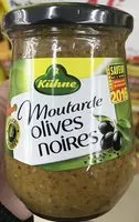 Mängden socker i Moutarde olives noires