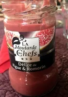 Mängden socker i Moutarde figue & romarin