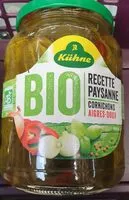 Mängden socker i Cornichons aigres doux recette paysanne